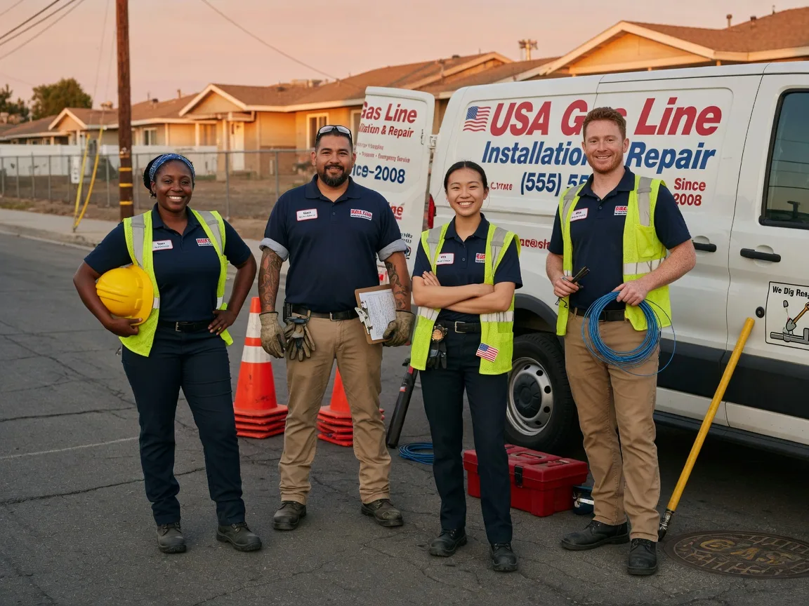 Gas Line Installation company in Gage, OK